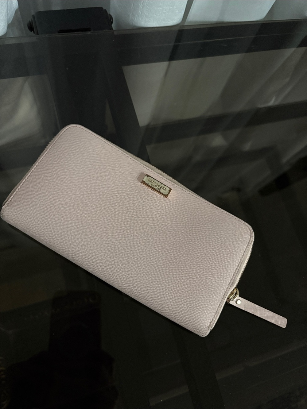 Women’s Zip Around Wallet - Blush